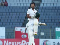 
      
      Shanto's unbeaten ton puts Bangladesh in driver's seat against NZ
      
      