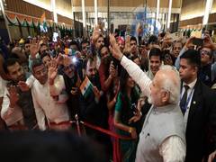 
      
      'Modi, Modi!': Indian diaspora welcomes PM Modi in UAE
      
      