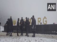 
      
      J-K: Fresh spell of snowfall in Gulmarg cheers tourists
      
      