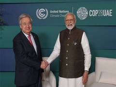
      
      COP-28: UN Chief welcomes PM Modi's Green Credit Initiative 
      
      