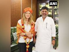 
      
      Israeli diplomat meets Karnataka Deputy CM Sivakumar
      
      