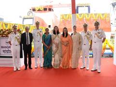 
      
      Three anti-submarine warfare ships launched at Cochin Shipyard
      
      