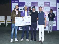 
      
      Karan Singh wins Kapil Dev Grant Thornton Invitational 2023
      
      