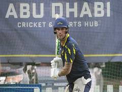 
      
      Beach, golf, food, sun, cricket: Hales ‘loves’ Abu Dhabi winters
      
      