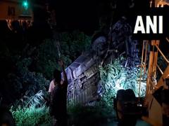 
      
      Tamil Nadu: 1 dead, 20 injured after bus falls into ditch
      
      