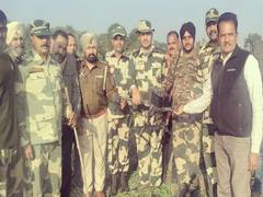 
      
      BSF and Punjab police recover drone in Punjab’s Amritsar district
      
      