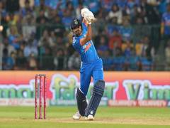 
      
      Shreyas, Axar hard fought knocks guide India to 160/8
      
      
