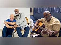 
      
      Anupam Kher shares glimpse of MM Keeravani’s musical master class
      
      