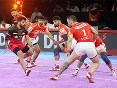 
      
      PKL: Sonu shines yet again as Gujarat Giants beat Bengaluru Bulls
      
      