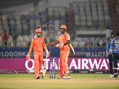 
      
      Jhunjhunwala's inns help Gujarat Giants beat Southern Superstars
      
      