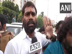 
      
      Revanth Reddy's supporters hold demonstrations for making him CM
      
      