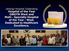 
      
      Jehangir Hospital Celebrates Multiple Award Wins This Season
      
      