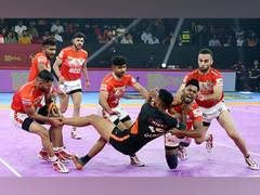 
      
      Pro Kabaddi League: Sonu Jaglan's heroics help GG beat U Mumba
      
      