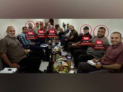 
      
      Israeli military releases image of Hamas commanders it killed
      
      