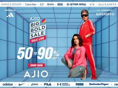 
      
      AJIO announces Big Bold Sale
      
      