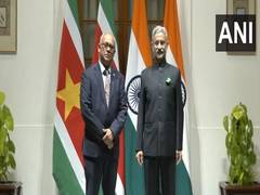 
      
      Jaishankar holds delegation-level talks with Suriname counterpart
      
      