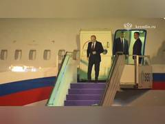
      
      Russian President Vladimir Putin arrives in Riyadh
      
      