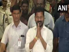
      
      Ahead of oath-taking, Revanth Reddy arrives in Hyderabad
      
      