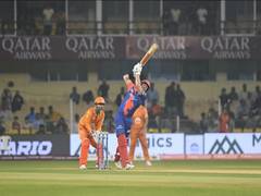 
      
      Legends League Cricket: India Capitals beat Gujarat Giants
      
      