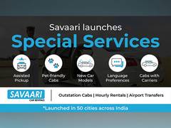 
      
      Savaari Car Rentals launches special services
      
      