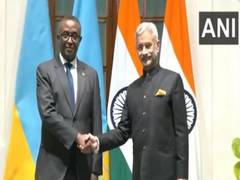 
      
      EAM Jaishankar met his Rwandan counterpart at Hyderabad House
      
      