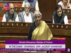 
      
      Sitharaman debunks Congress claim over debate on economy
      
      