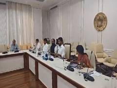 
      
      Telangana CM Revanth Reddy holds review meeting in Hyderabad
      
      