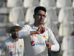 
      
      Pakistan spinner Abrar Ahmed goes for an MRI scan 
      
      