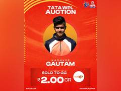 
      
      WPL Auction: Uncapped all-rounder Kashvee Gautam roped in by GG
      
      