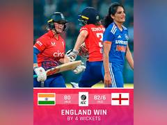 
      
      England overcomes Indian fightback to secure four-wicket win
      
      