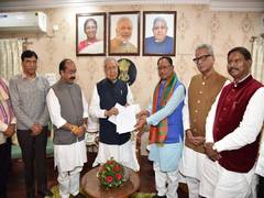 
      
      Vishnu Deo Sai meets Chhattisgarh Governor
      
      