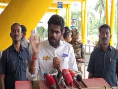
      
      Tamil Nadu: BJP's Annamalai demands a raise in relief funds
      
      