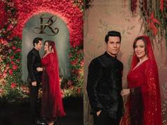 
      
      Randeep shares pics with wife Lin from wedding reception
      
      