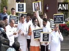 
      
      Maharashtra: Opposition protest against deaths in govt hospitals 
      
      