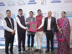 
      
      Vibrant Gujarat roadshow held in Madhya Pradesh's Indore
      
      