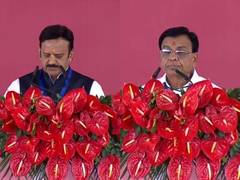 
      
      Jagdish Devda and Rajendra Shukla take oath as Deputy CM's of MP
      
      