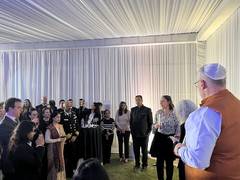 
      
      Israel Embassy in India hosts Hanukkah celebration
      
      