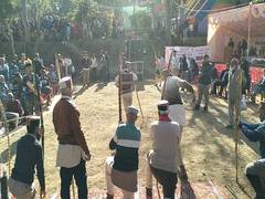 
      
      Villagers hold festival to preserve bow and arrow sport
      
      
