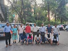 
      
      Mumbai Crime Branch arrests nine Bangladeshi for illegal stay
      
      