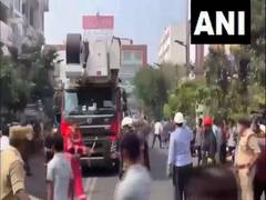 
      
      Fire breaks out on second floor of Vizag hospital
      
      