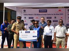 
      
      Women's Blind Cricket: Nepal beat India by 10 wickets in 3rd T20
      
      