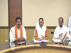 
      
      Chhattisgarh's new CM Vishnu Deo Sai holds first cabinet meeting
      
      