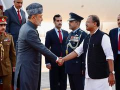 
      
      Oman Sultan Haitham bin Tarik lands in New Delhi
      
      
