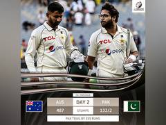 
      
      1st Test: Imam hold fort as Pak trail by 355 runs against Aus
      
      