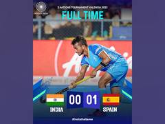
      
      5 Nations Hockey Tournament: India lose 1-0 to Spain 
      
      