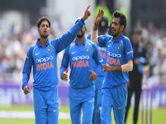 
      
      Chahal told me not to change too much about bowling: Kuldeep
      
      