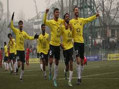 
      
      Real Kashmir continue steady climb up the ladder
      
      