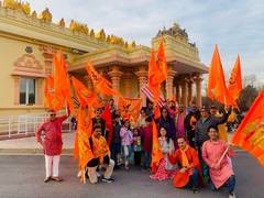 
      
      Hindu Americans organise rally for Ram Temple in Ayodhya
      
      