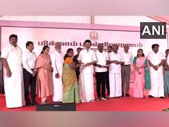 
      
      Stalin distributes relief funds to cyclone affected families
      
      