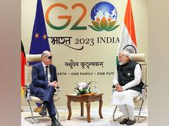 
      
      PM Modi extends wishes to German Chancellor for recovery
      
      